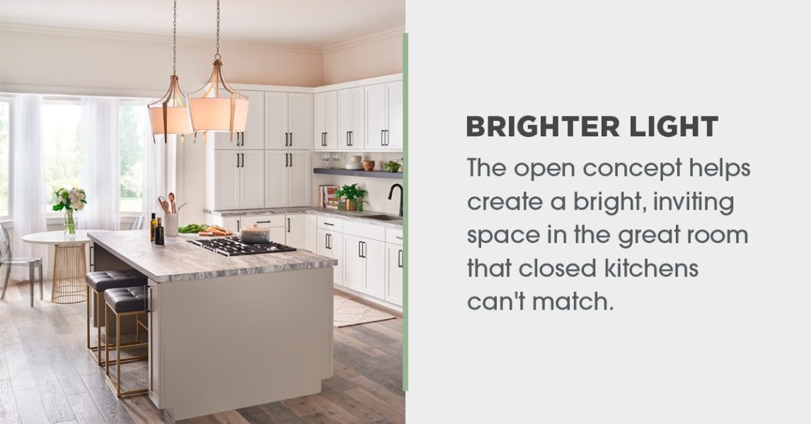 Open Concept vs. Closed Concept Kitchens | Wolf Home Products