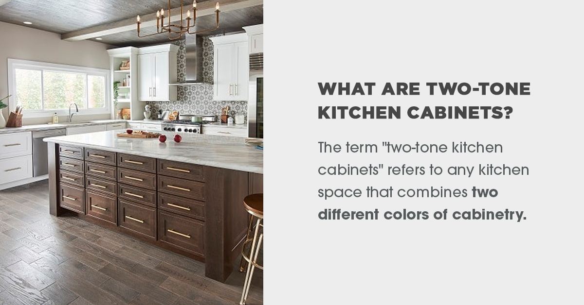 About Two Tone Kitchen Cabinets Wolf