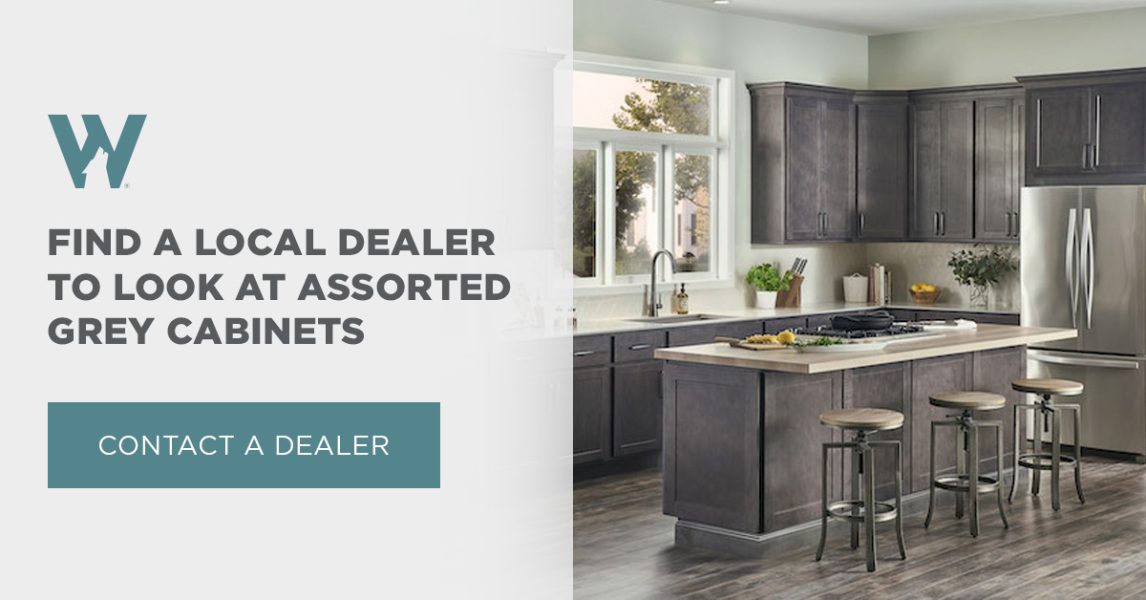 Why Choose Grey Kitchen Cabinets | Wolf Home Products