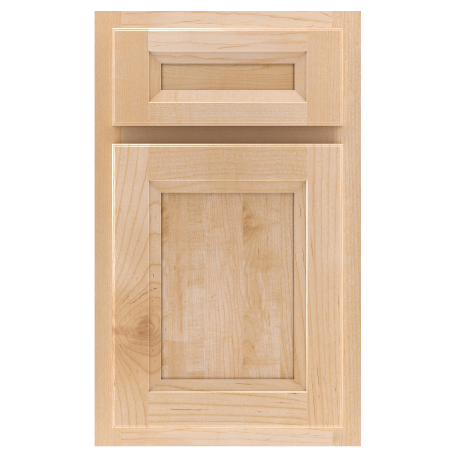 a close up of a wooden cabinet door on a white background